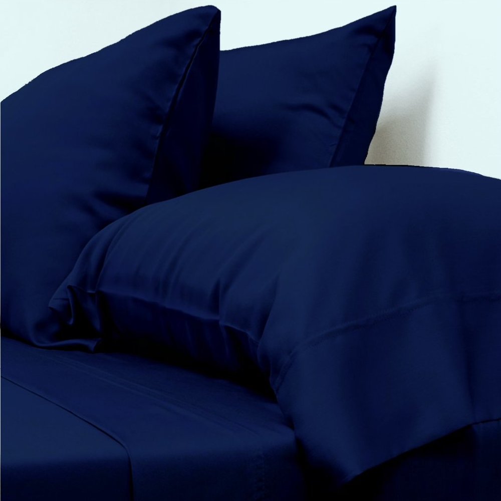 Luxury Bamboo 6 Piece Sheet Set, Navy